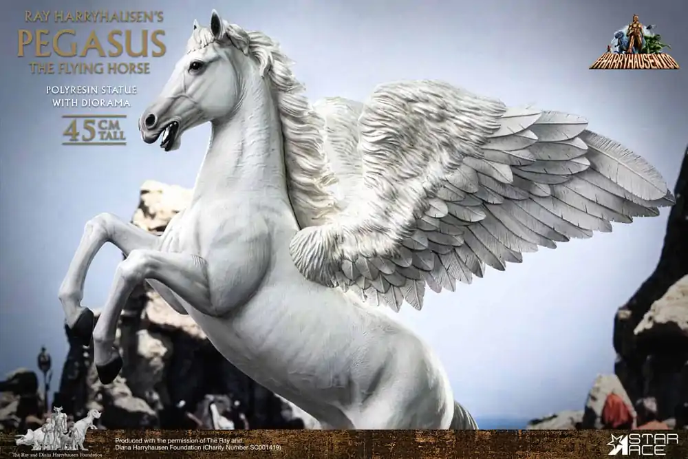 Ray Harryhausen Kip Pegasus: Leteči Konj 2.0 Deluxe Različica 45 cm fotografija izdelka