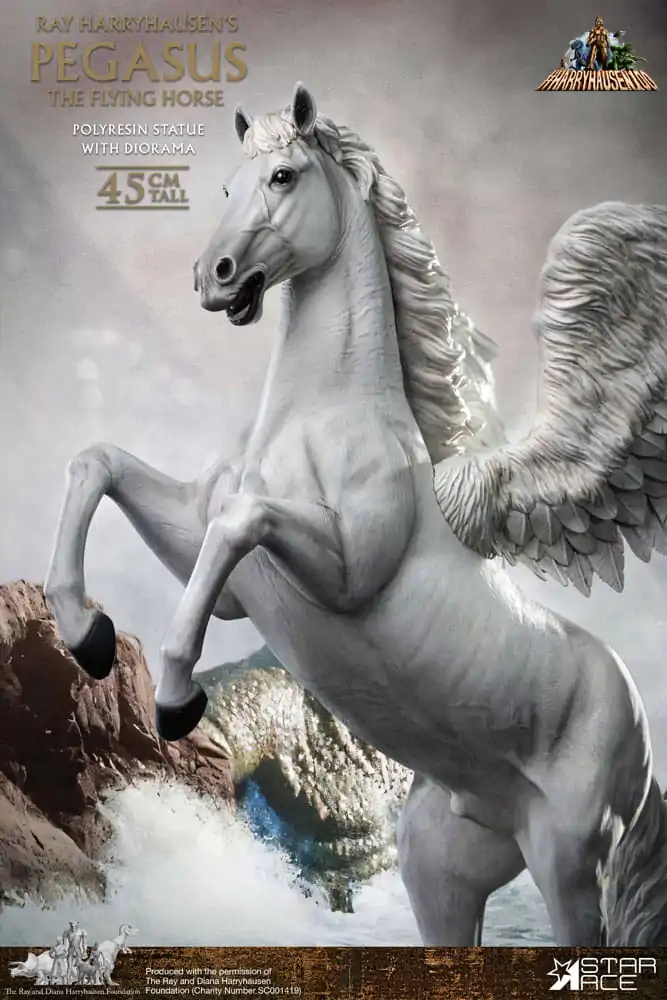 Ray Harryhausen Kip Pegasus: Leteči Konj 2.0 Deluxe Različica 45 cm fotografija izdelka