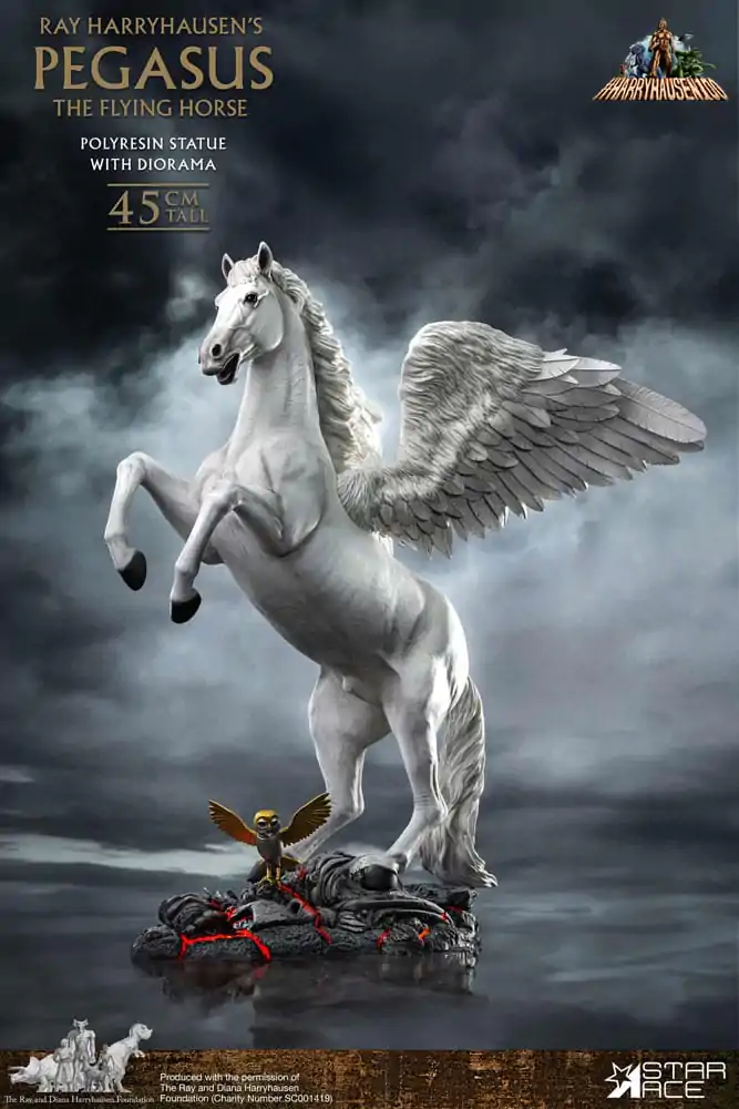 Ray Harryhausen Kip Pegasus: Leteči Konj 2.0 Deluxe Različica 45 cm fotografija izdelka