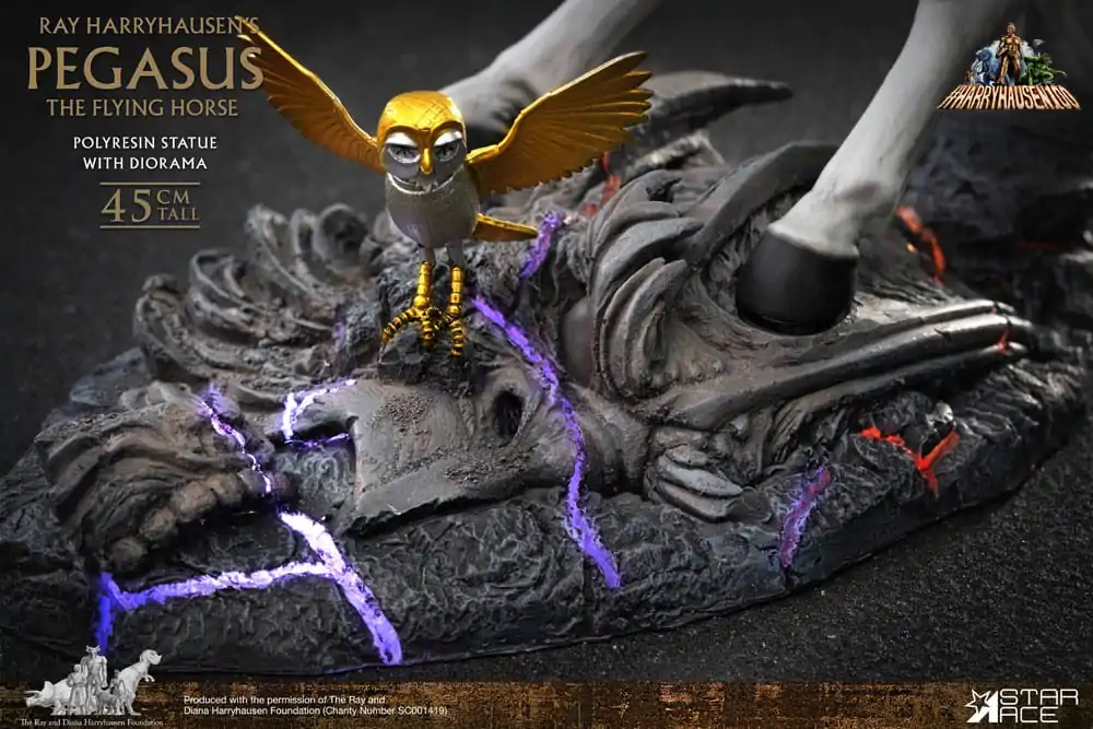 Ray Harryhausen Kip Pegasus: Leteči Konj 2.0 Deluxe Različica 45 cm fotografija izdelka