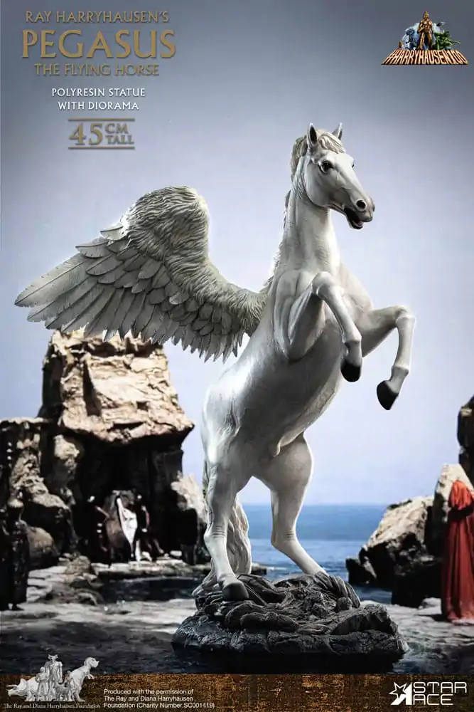 Ray Harryhausen Kip Pegasus: Leteči Konj 2.0 Deluxe Različica 45 cm fotografija izdelka