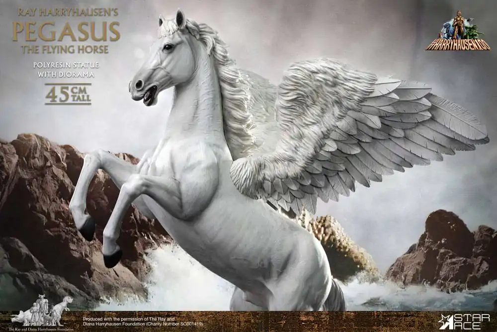 Ray Harryhausen Kip Pegasus: Leteči Konj 2.0 Deluxe Različica 45 cm fotografija izdelka
