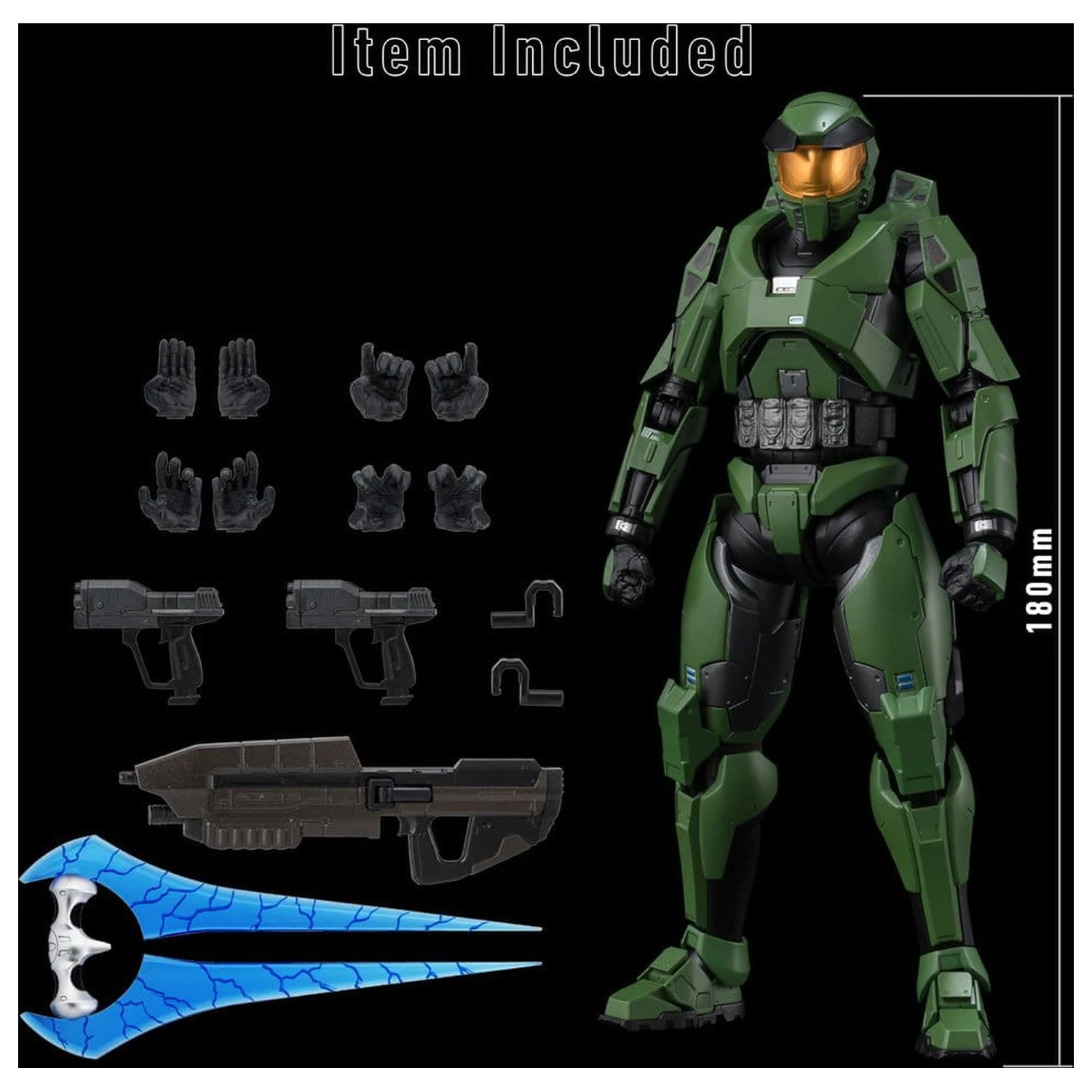 RE:EDIT Halo Akcijska figura 1/12 Chief Mjolnir Mark V Recolor Ver. 18 cm fotografija izdelka