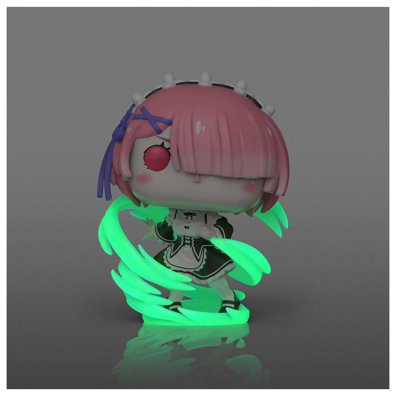 Re:Zero Funko POP! Plus vinilna figura Ram (Wind Magic) (Glow) Exclusive 9 cm fotografija izdelka