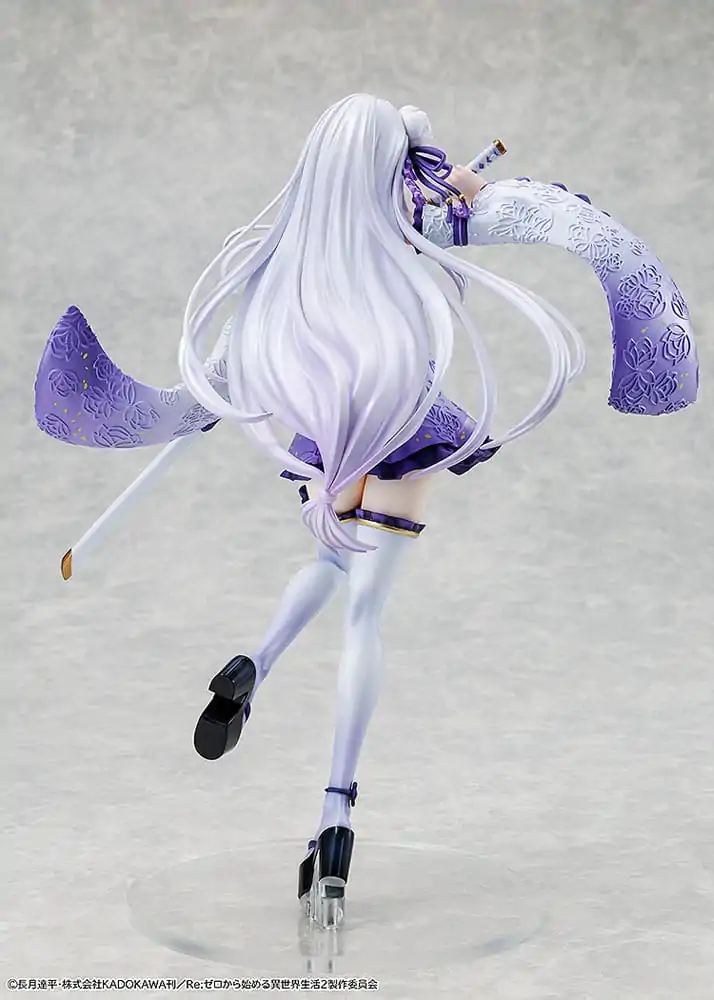 Re:ZERO -Starting Life in Another World- PVC kip 1/7 Emilia verzija v bojni opravi 24 cm fotografija izdelka