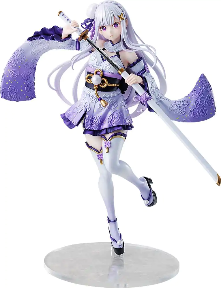 Re:ZERO -Starting Life in Another World- PVC kip 1/7 Emilia verzija v bojni opravi 24 cm fotografija izdelka