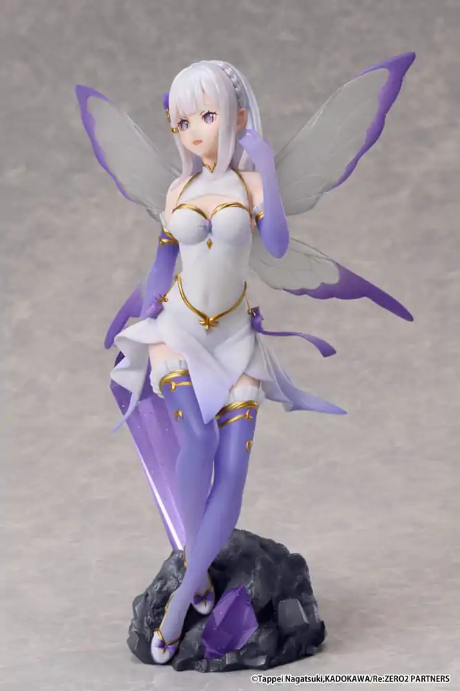 Re:Zero Starting Life in another World PVC kip 1/7 Emilia Jewel Princess 24 cm fotografija izdelka