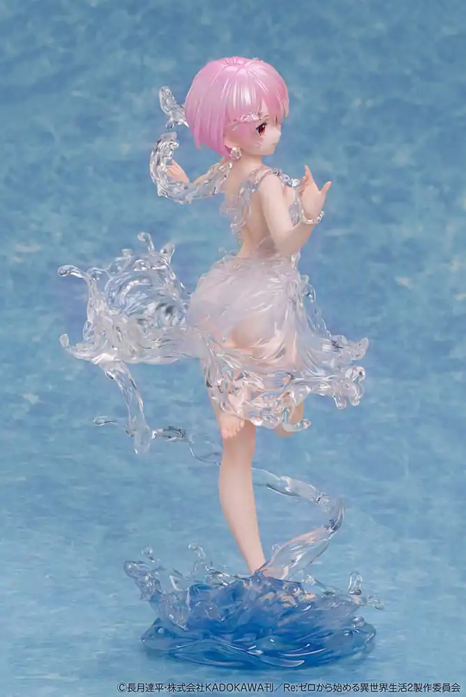 Re:Zero Starting Life in Another World PVC Kip 1/7 Ram Aqua Dress 23 cm fotografija izdelka