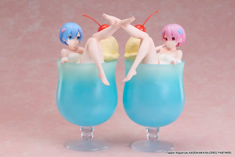 Re:Zero Starting Life in another World PVC Kip 1/7 Ram Cream Soda Ver. 21 cm fotografija izdelka