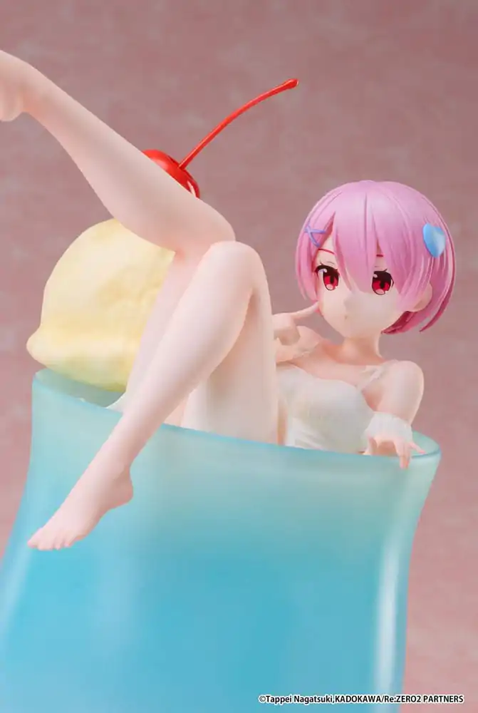 Re:Zero Starting Life in another World PVC Kip 1/7 Ram Cream Soda Ver. 21 cm fotografija izdelka