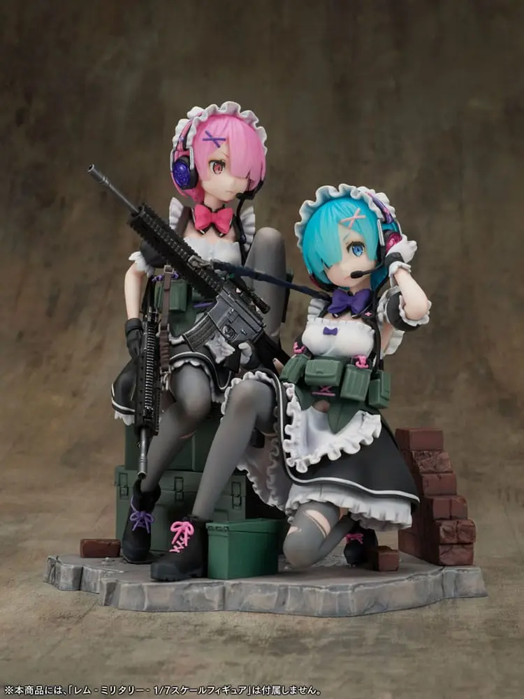 Re:Zero Starting Life in Another World PVC Kip 1/7 Ram Military Ver. 20 cm fotografija izdelka