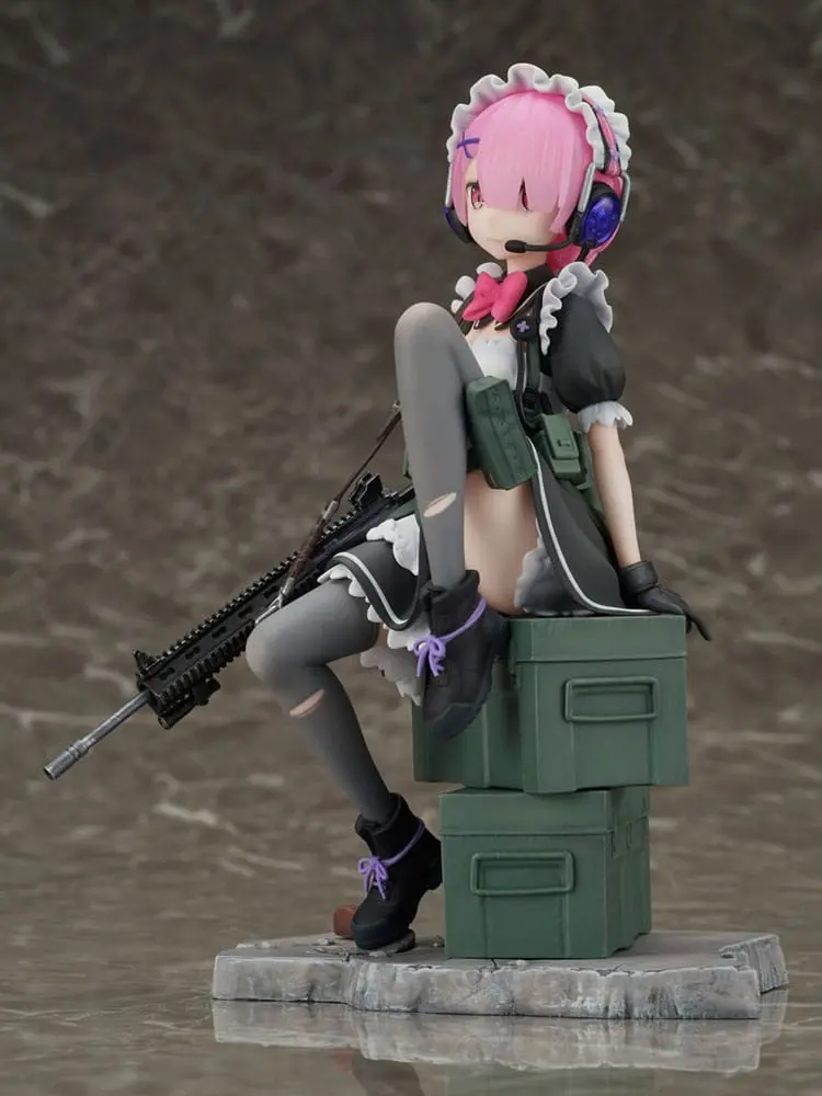 Re:Zero Starting Life in Another World PVC Kip 1/7 Ram Military Ver. 20 cm fotografija izdelka