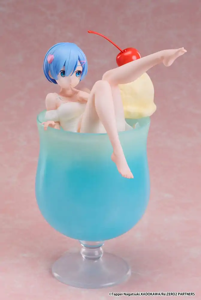 Re:Zero Starting Life in another World PVC kip 1/7 Rem Cream Soda Ver. 21 cm fotografija izdelka