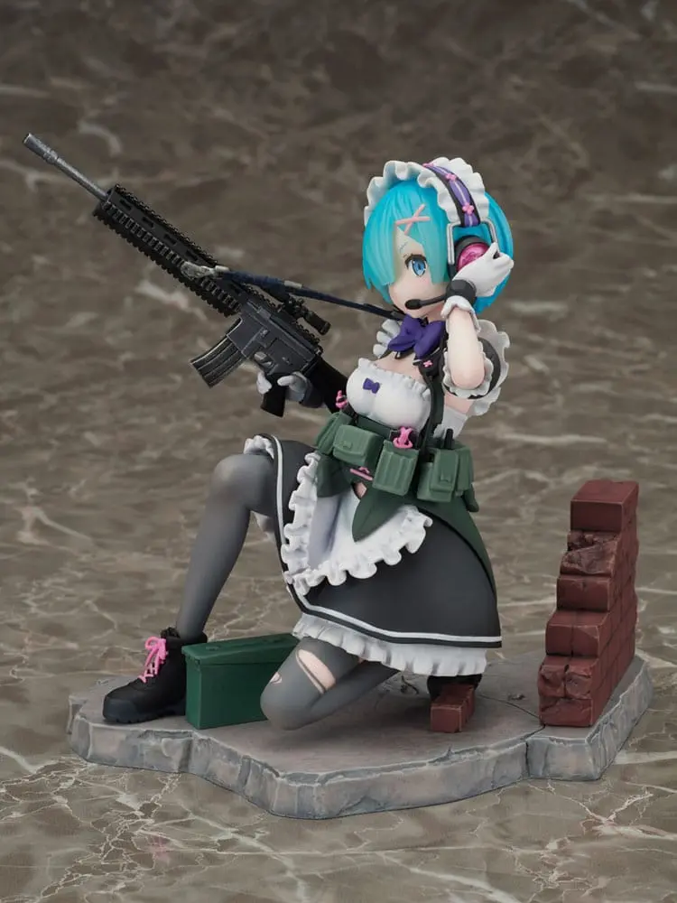 Re:Zero Starting Life in Another World PVC Kip 1/7 Rem Military Ver. 16 cm fotografija izdelka