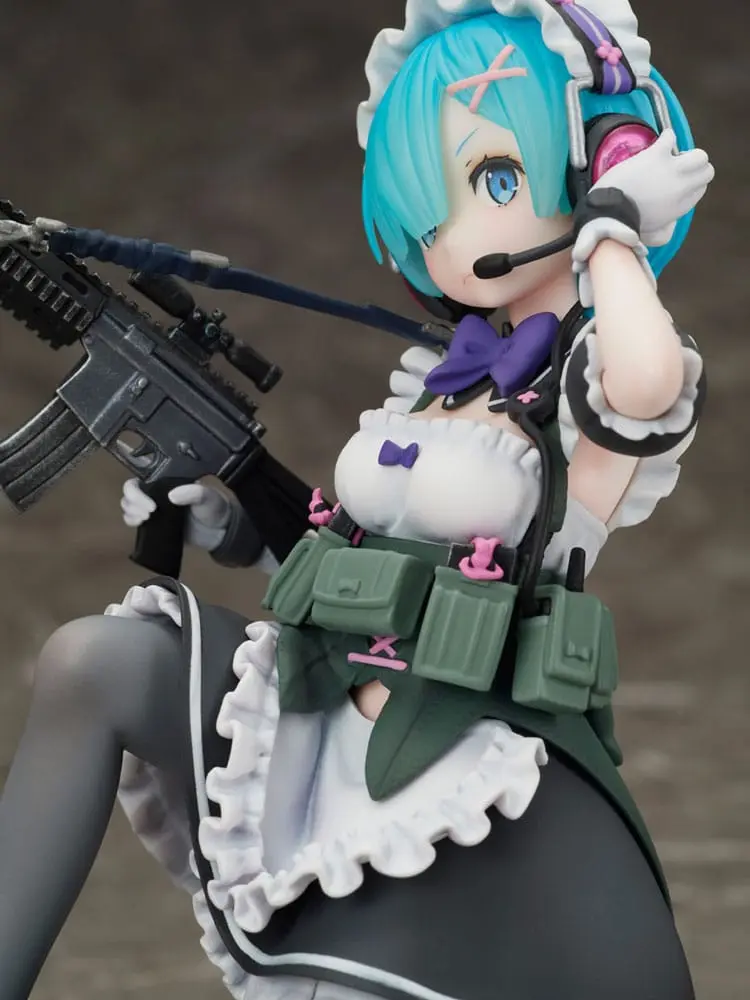 Re:Zero Starting Life in Another World PVC Kip 1/7 Rem Military Ver. 16 cm fotografija izdelka