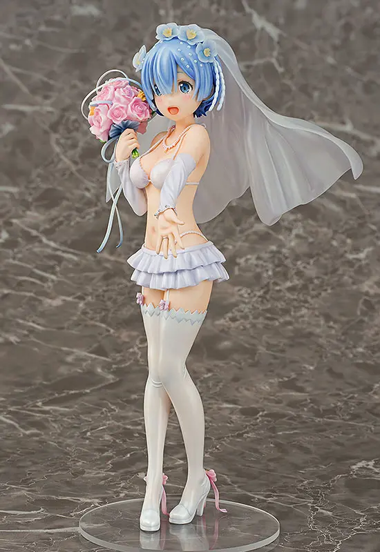 Re:ZERO -Starting Life in Another World- PVC Kip 1/7 Rem Poročna Verzija 22 cm fotografija izdelka