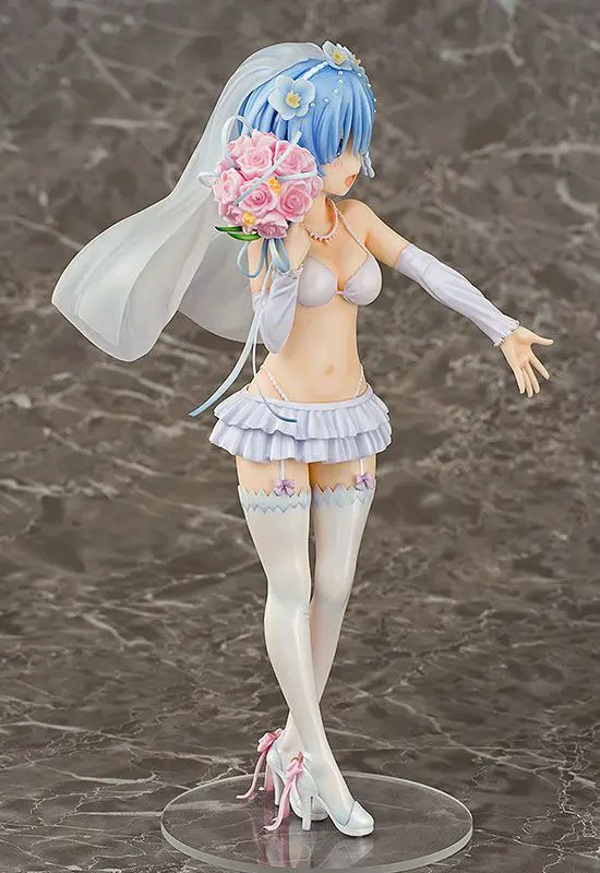 Re:ZERO -Starting Life in Another World- PVC Kip 1/7 Rem Poročna Verzija 22 cm fotografija izdelka