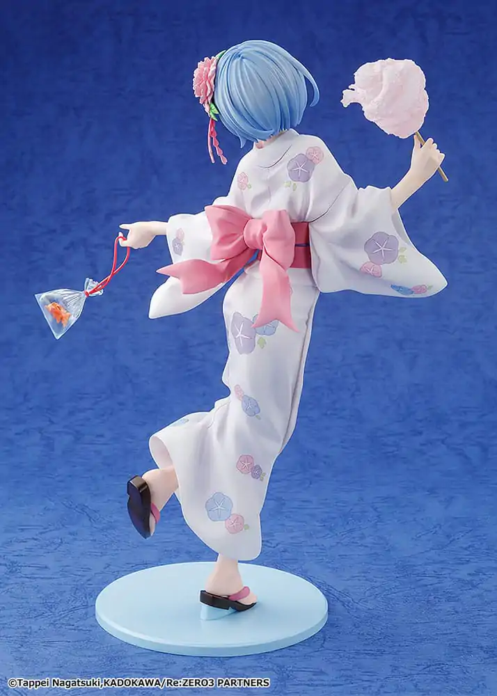 Re:ZERO -Starting Life in Another World- PVC kip 1/8 Rem Yukata Ver. Prenovljena izdaja paketa 23 cm fotografija izdelka