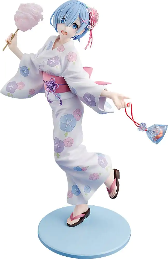 Re:ZERO -Starting Life in Another World- PVC kip 1/8 Rem Yukata Ver. Prenovljena izdaja paketa 23 cm fotografija izdelka