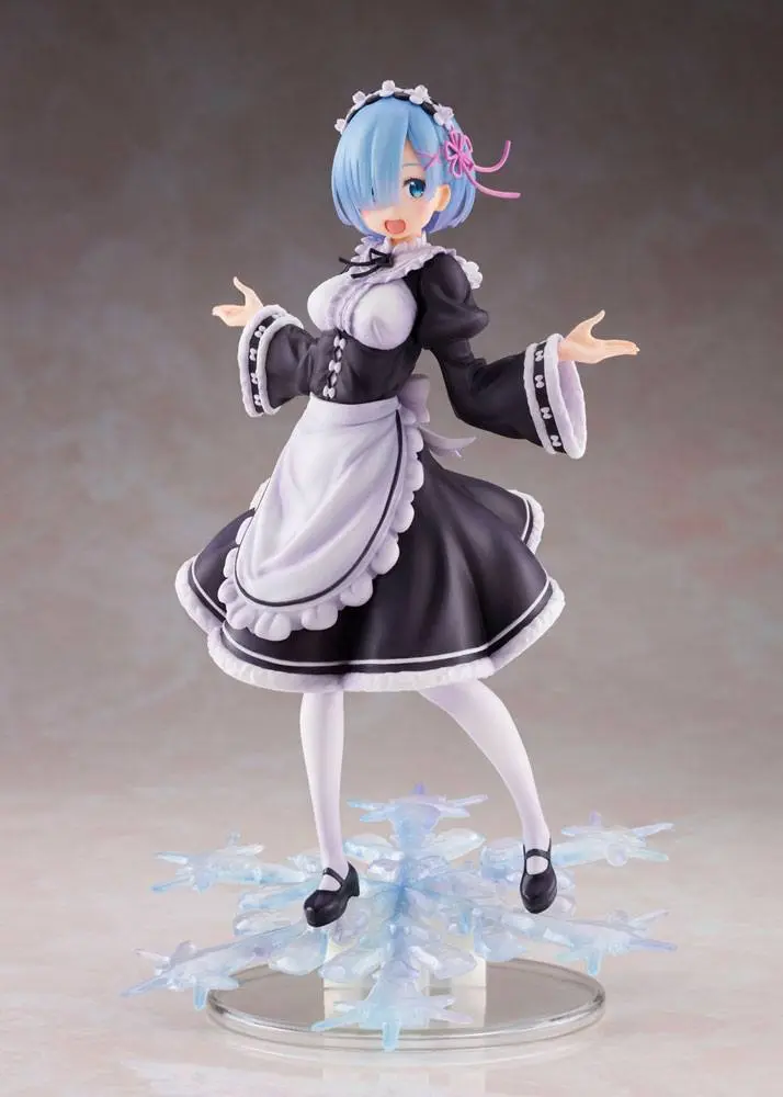 Re:Zero - Starting Life in Another World AMP PVC Figura Rem Winter Maid Ver. 18 cm fotografija izdelka