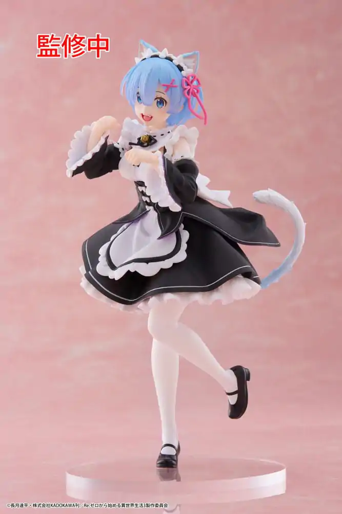 Re:Zero Starting Life in Another World Coreful PVC Kip Rem Cat Maid Ver. fotografija izdelka