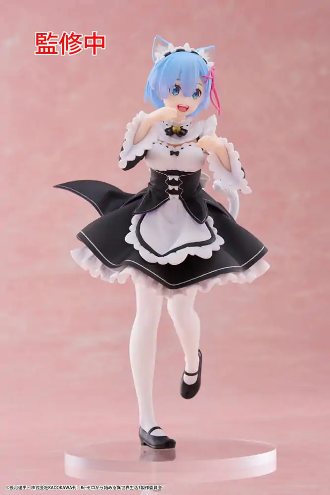 Re:Zero Starting Life in Another World Coreful PVC Kip Rem Cat Maid Ver. fotografija izdelka