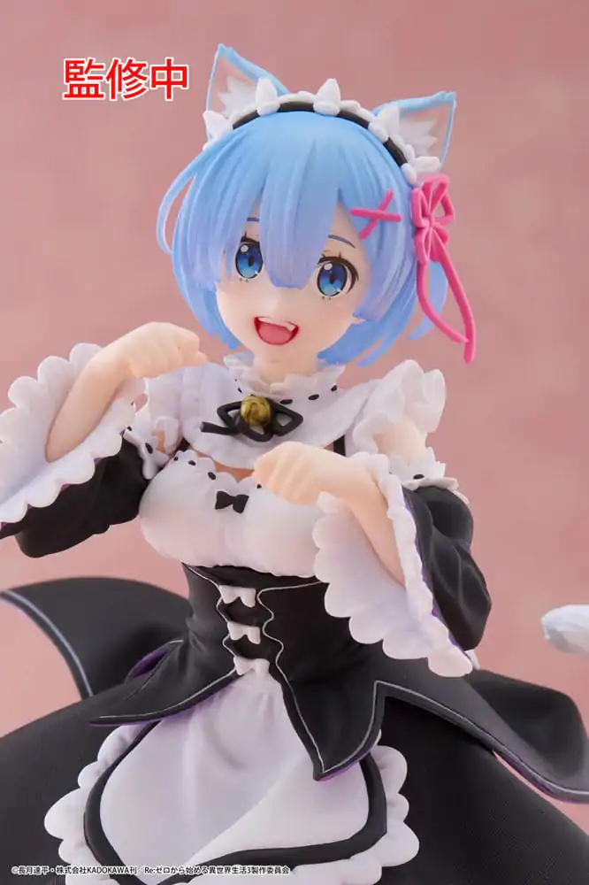 Re:Zero Starting Life in Another World Coreful PVC Kip Rem Cat Maid Ver. fotografija izdelka