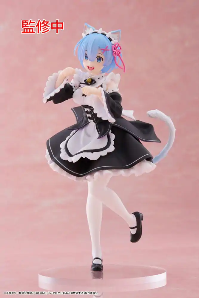 Re:Zero Starting Life in Another World Coreful PVC Kip Rem Cat Maid Ver. fotografija izdelka