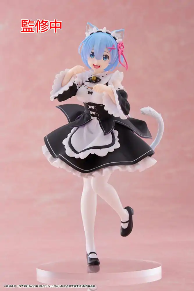 Re:Zero Starting Life in Another World Coreful PVC Kip Rem Cat Maid Ver. fotografija izdelka