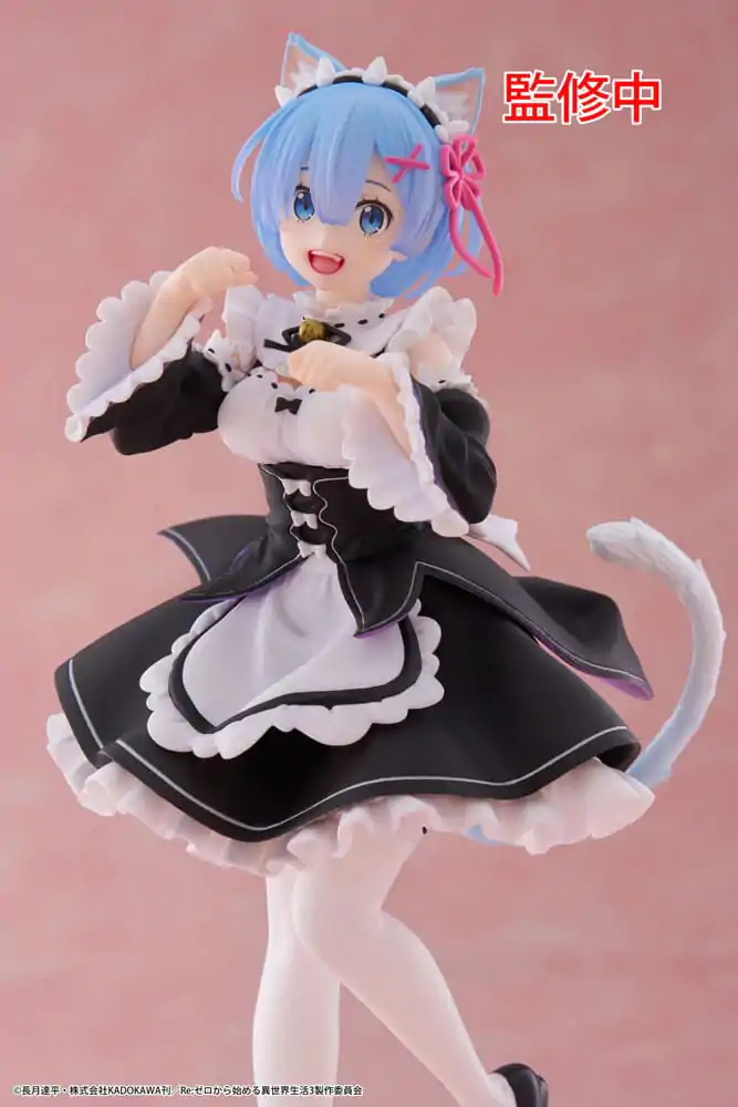 Re:Zero Starting Life in Another World Coreful PVC Kip Rem Cat Maid Ver. fotografija izdelka