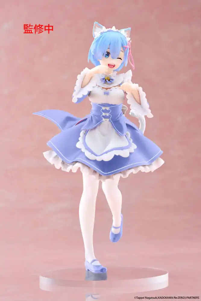 Re:Zero Starting Life in Another World Coreful PVC Kip Rem Cat Maid Ver. Renewal 18 cm fotografija izdelka