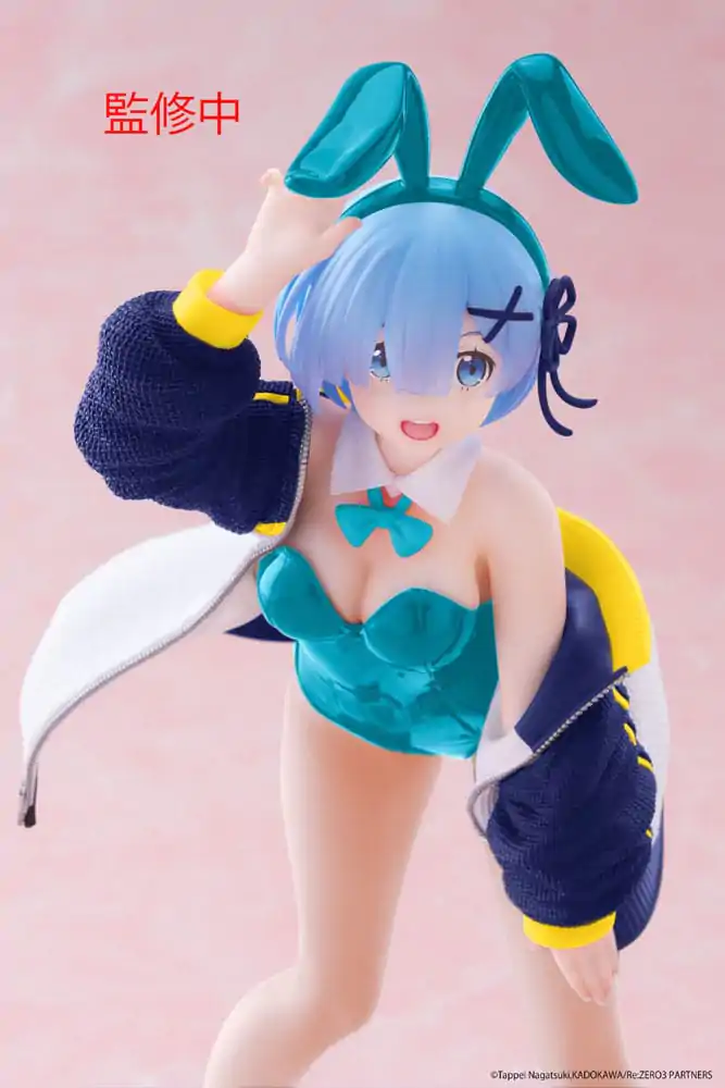 Re:Zero Starting Life in Another World Coreful PVC Kip Rem (Jacket Bunny Ver.) Renewal 18 cm fotografija izdelka