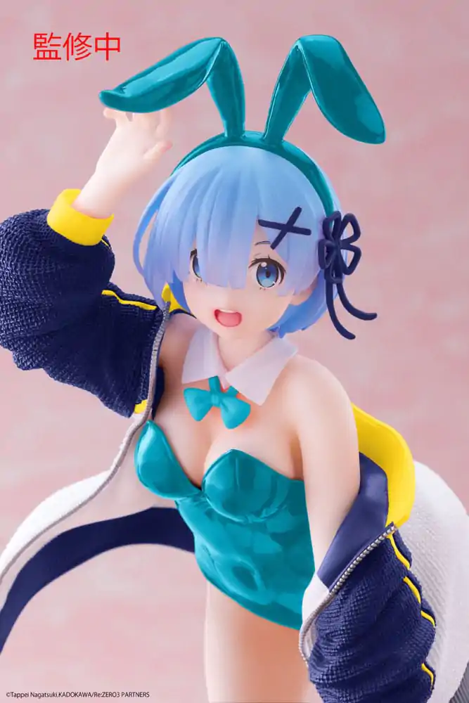 Re:Zero Starting Life in Another World Coreful PVC Kip Rem (Jacket Bunny Ver.) Renewal 18 cm fotografija izdelka