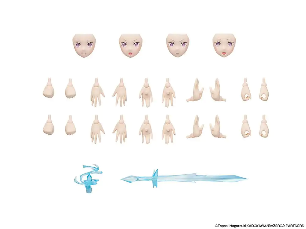 Re:Zero Starting Life in Another World Komplet plastičnega modela Emilia DX Ver. 16 cm fotografija izdelka