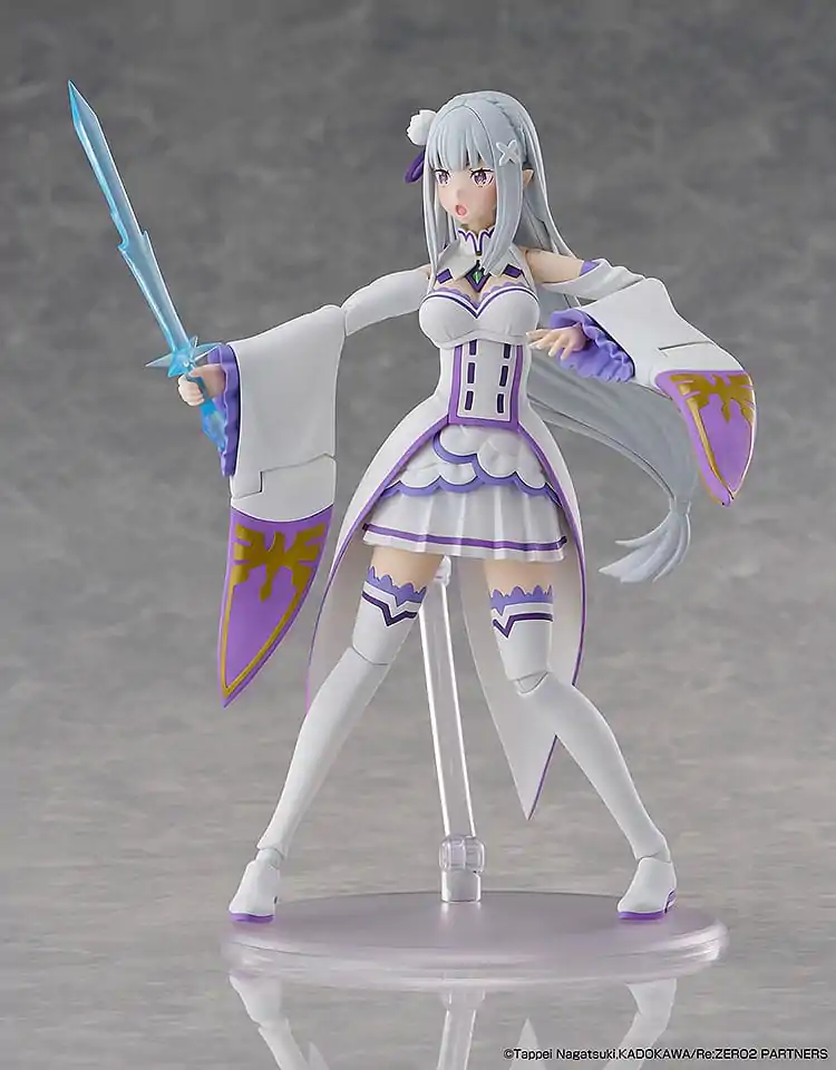 Re:Zero Starting Life in Another World Komplet plastičnega modela Emilia 16 cm fotografija izdelka