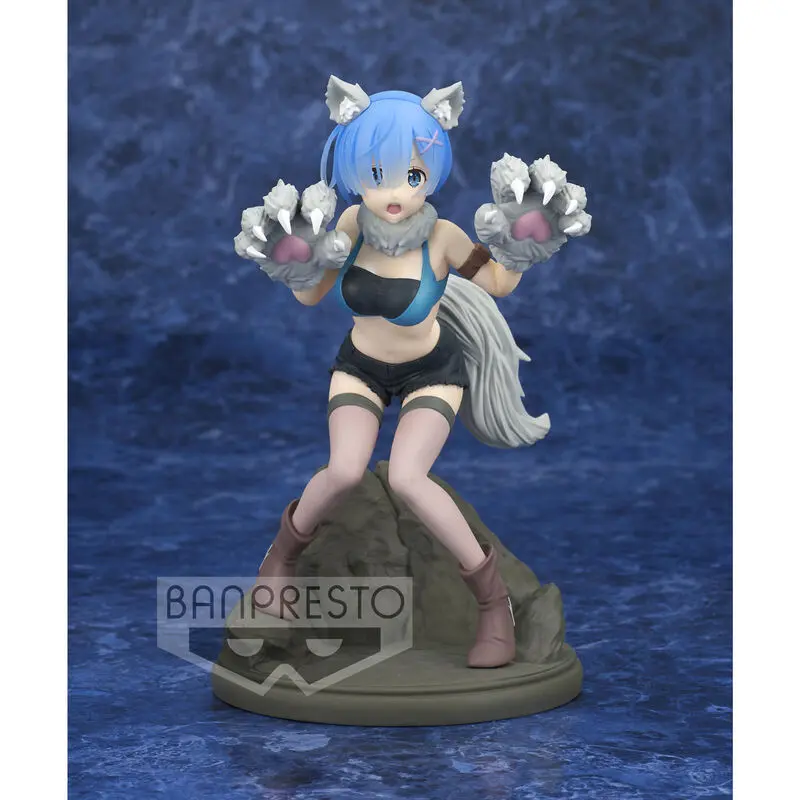 Re: Zero Starting Life in Another World Espresto est-Monster Motions PVC Kip Rem 18 cm fotografija izdelka