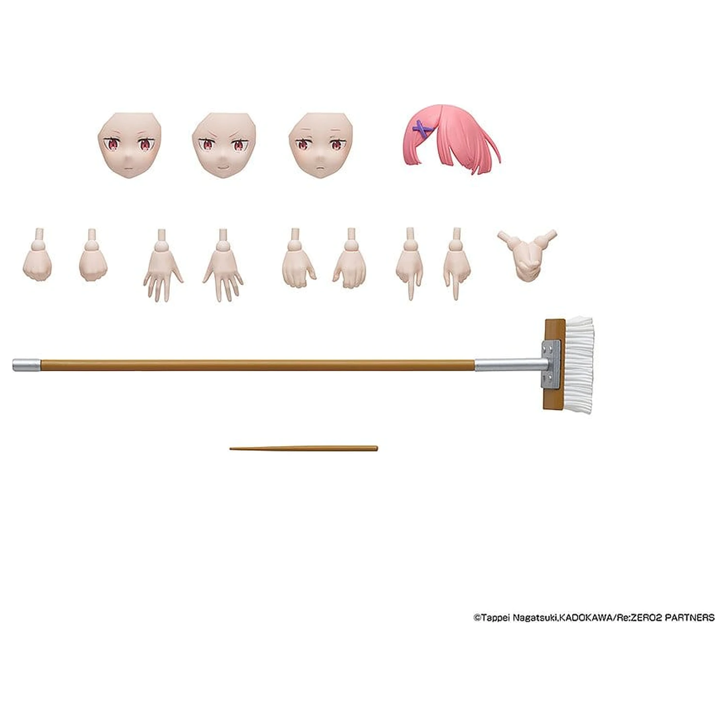 Re:ZERO -Starting Life in Another World- Kadokawa Plastic Model Series komplet plastičnega modela Ram 16 cm fotografija izdelka