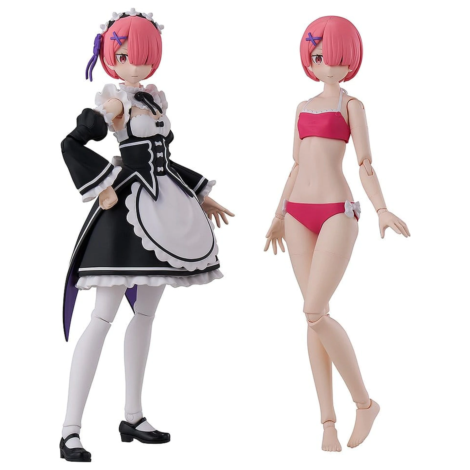 Re:ZERO -Starting Life in Another World- Kadokawa Plastic Model Series komplet plastičnih modelov Ram DX Ver. 16 cm fotografija izdelka