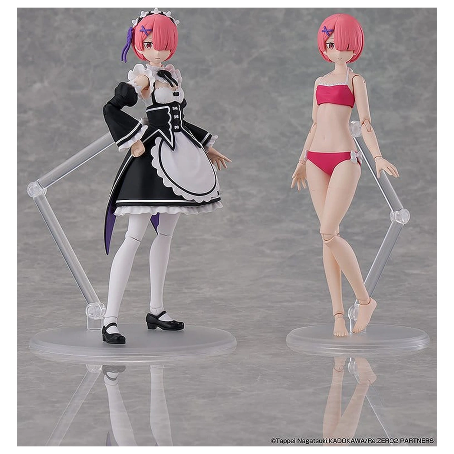 Re:ZERO -Starting Life in Another World- Kadokawa Plastic Model Series komplet plastičnih modelov Ram DX Ver. 16 cm fotografija izdelka