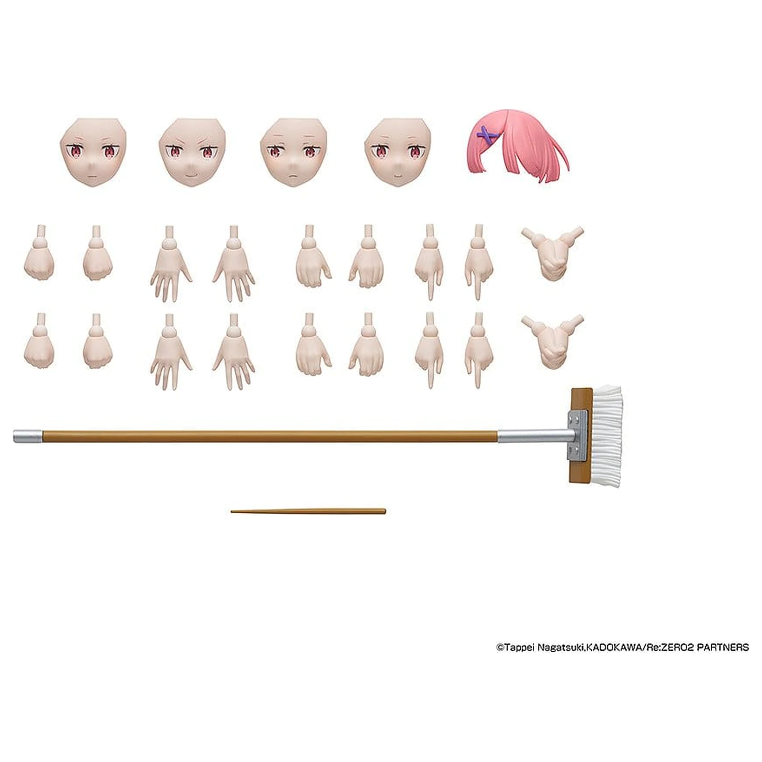 Re:ZERO -Starting Life in Another World- Kadokawa Plastic Model Series komplet plastičnih modelov Ram DX Ver. 16 cm fotografija izdelka