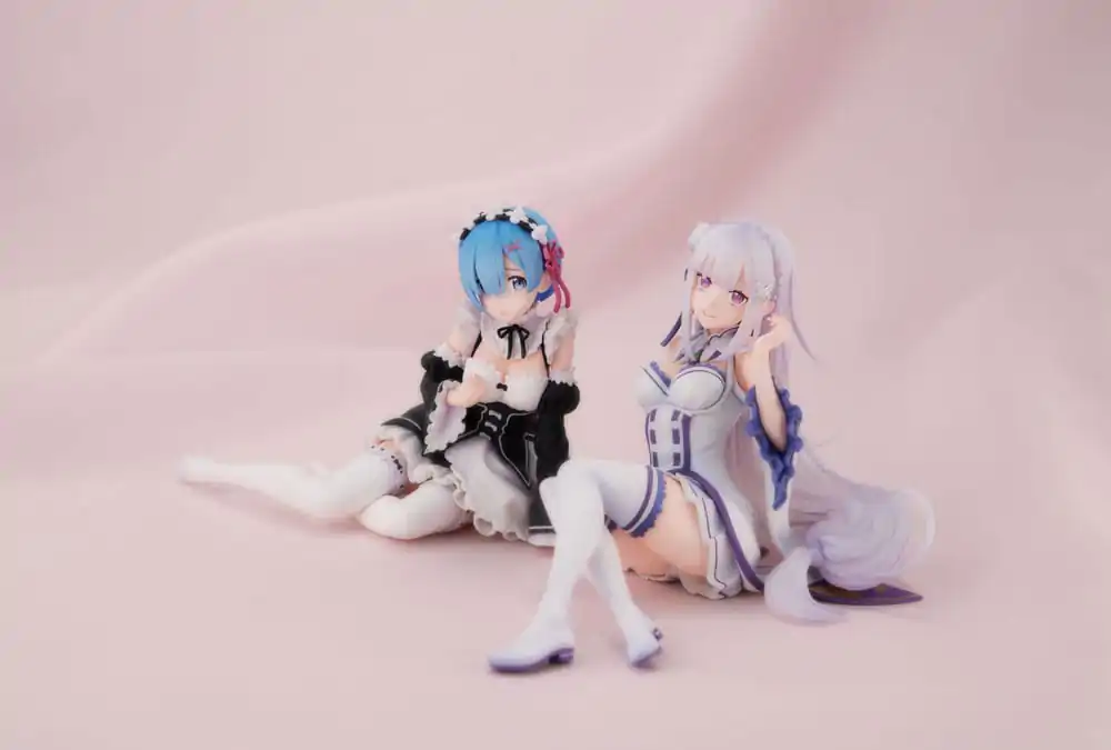 Re:ZERO Starting Life in Another World Melty Princess PVC kip Emilia velikosti dlani 9 cm fotografija izdelka