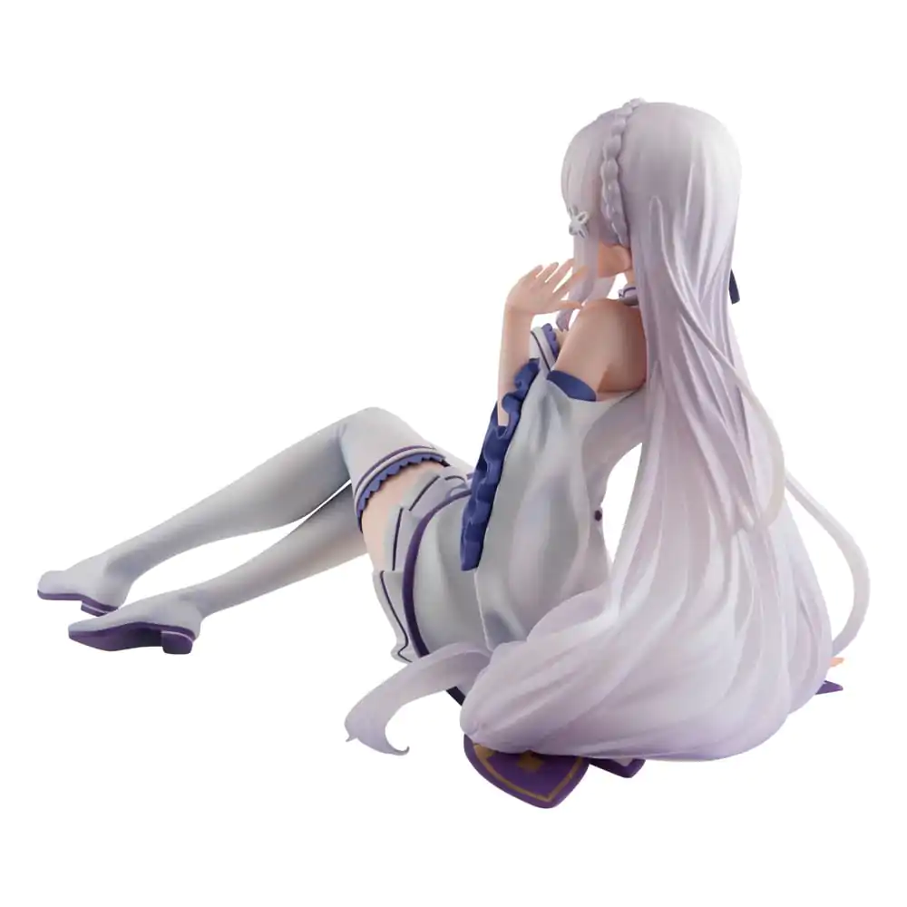 Re:ZERO Starting Life in Another World Melty Princess PVC kip Emilia velikosti dlani 9 cm fotografija izdelka