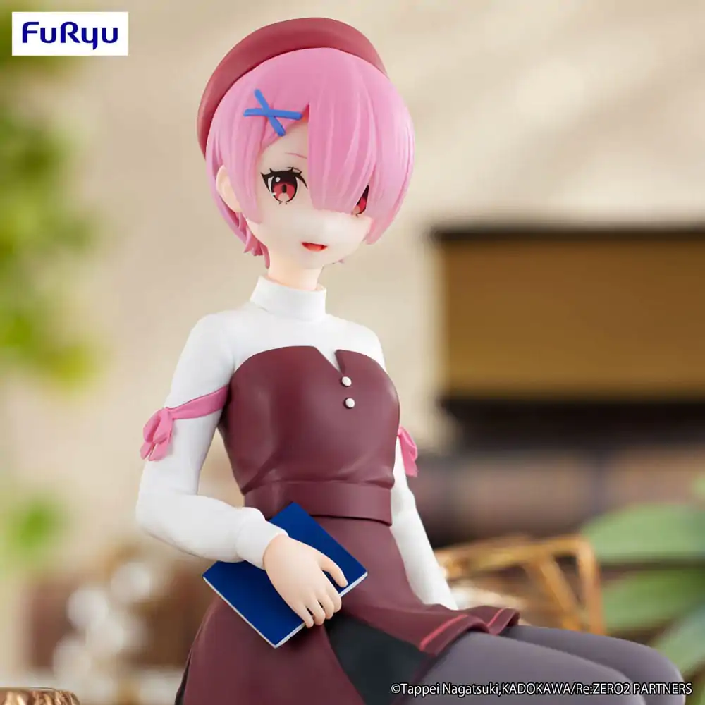 Re:Zero Starting Life in Another World Noodle Stopper PVC Kip Ram Book Girl Ver. 14 cm fotografija izdelka