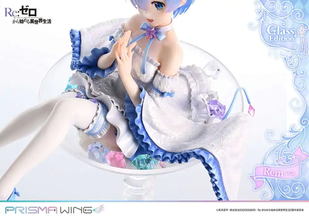 Re:Zero - Starting Life in Another World Prisma Wing PVC kip 1/7 Rem Glass Edition 23 cm fotografija izdelka