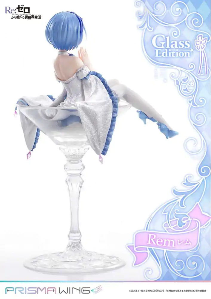 Re:Zero - Starting Life in Another World Prisma Wing PVC kip 1/7 Rem Glass Edition 23 cm fotografija izdelka