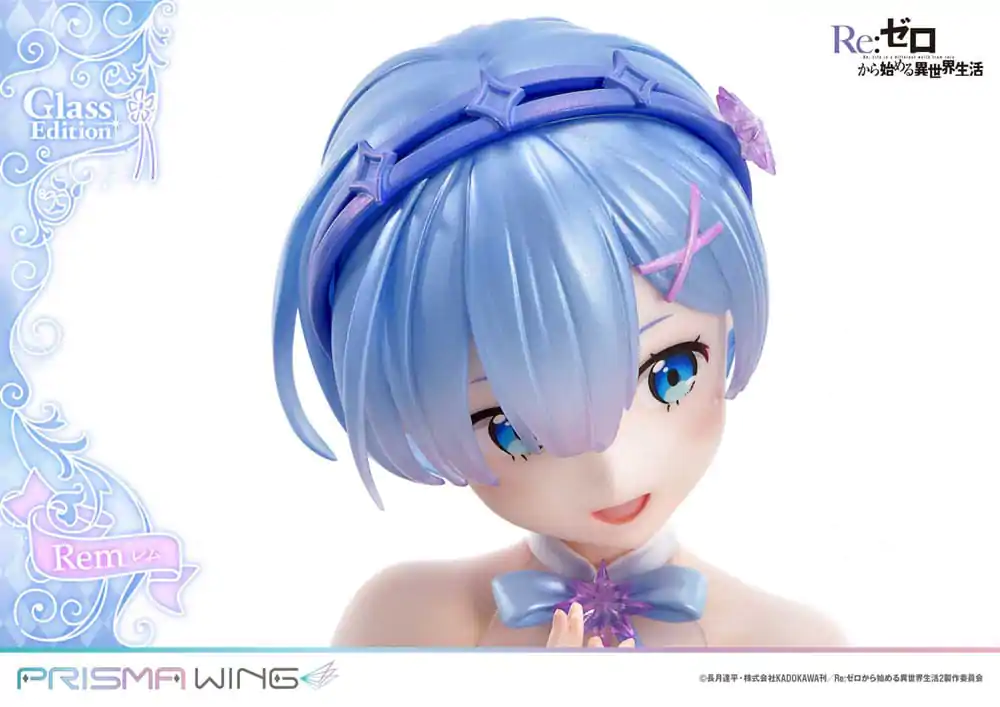 Re:Zero - Starting Life in Another World Prisma Wing PVC kip 1/7 Rem Glass Edition 23 cm fotografija izdelka