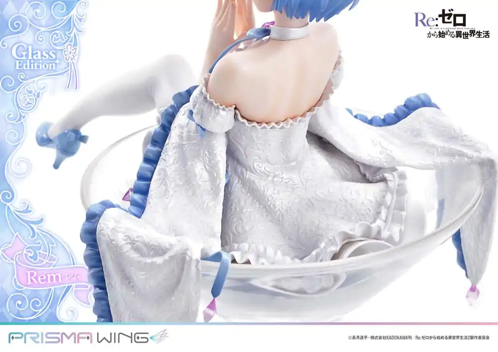 Re:Zero - Starting Life in Another World Prisma Wing PVC kip 1/7 Rem Glass Edition 23 cm fotografija izdelka