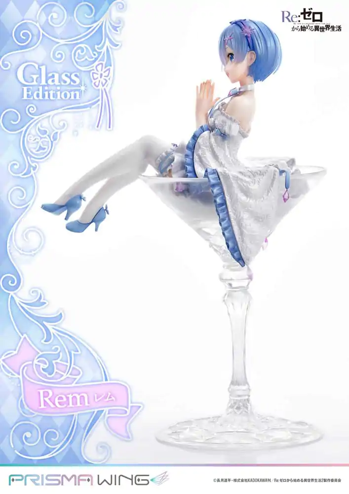 Re:Zero - Starting Life in Another World Prisma Wing PVC kip 1/7 Rem Glass Edition 23 cm fotografija izdelka