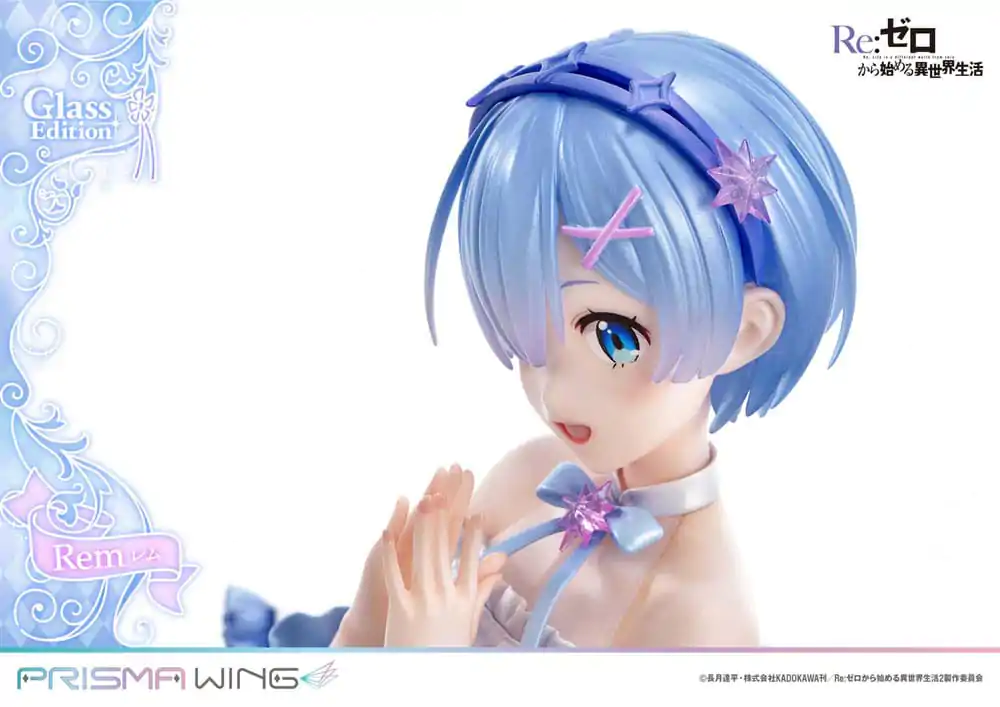 Re:Zero - Starting Life in Another World Prisma Wing PVC kip 1/7 Rem Glass Edition 23 cm fotografija izdelka