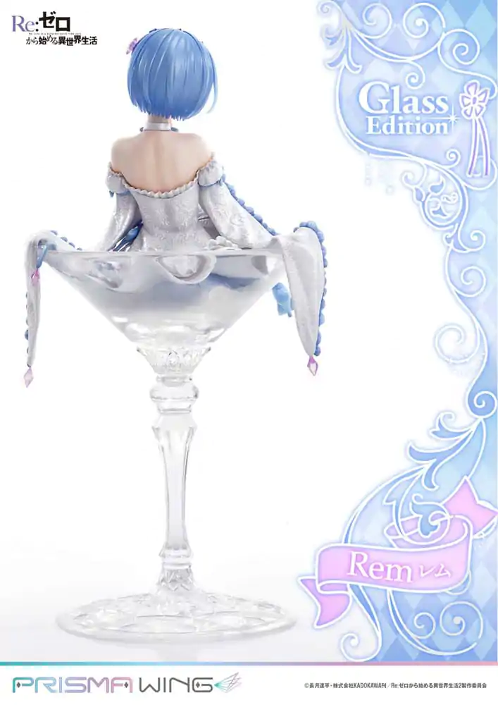 Re:Zero - Starting Life in Another World Prisma Wing PVC kip 1/7 Rem Glass Edition 23 cm fotografija izdelka